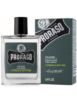 Proraso Cypress & Vetyver Cologne - woda kolońska cyprys i wetiweria, 100ml