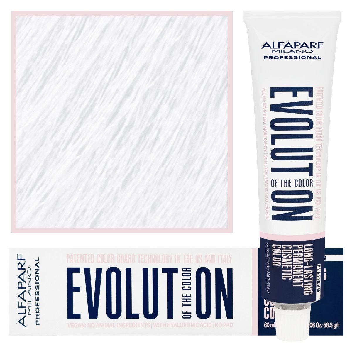 Alfaparf Evolution - wegańska farba do koloryzacji włosów, 60ml numer 0SP