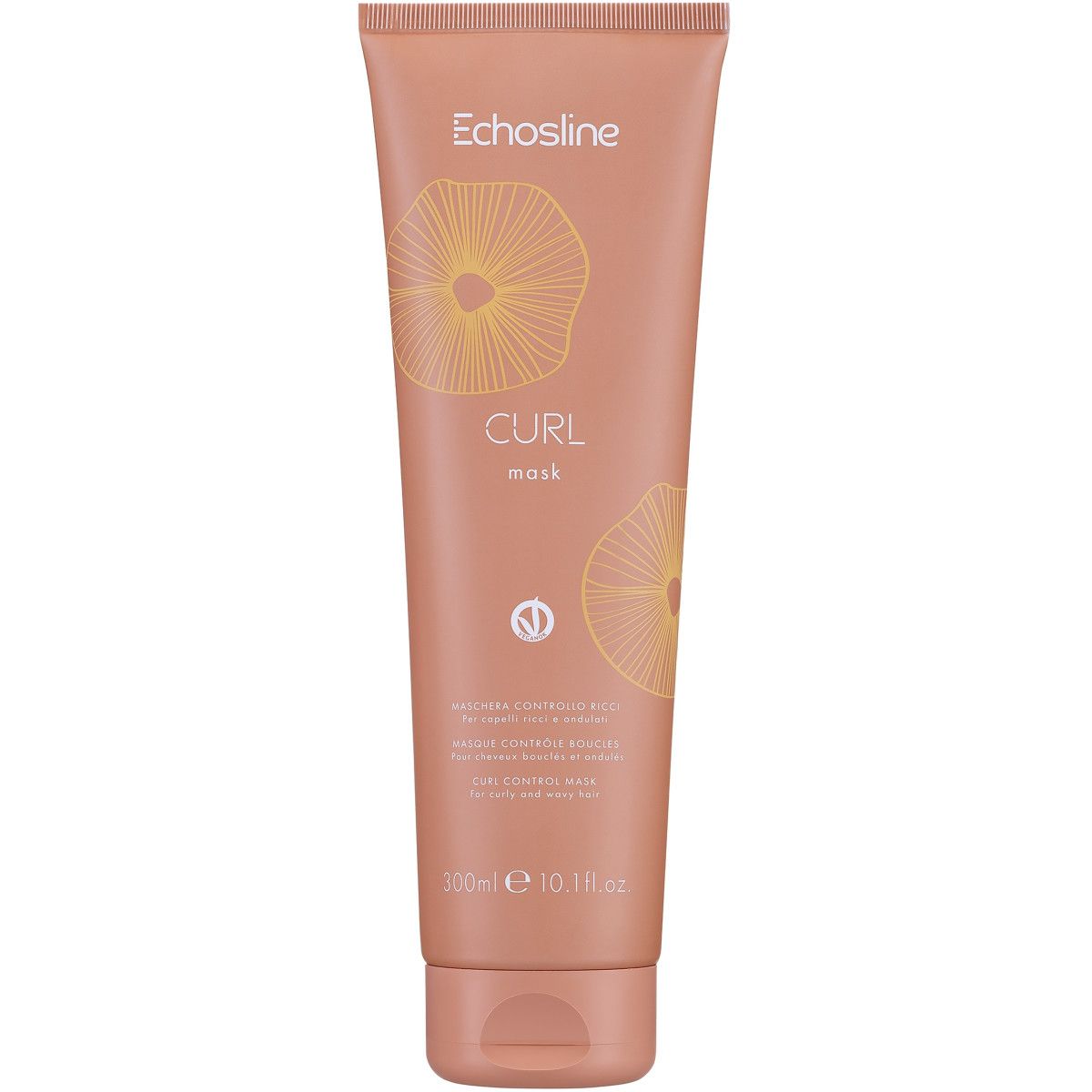 Echosline Curl Mask - maska do włosów kręconych, 300ml