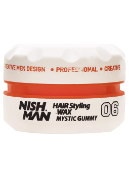 Nishman Hair Wax 06 Mystic Gummy - wosk do modelowania włosów, 150ml