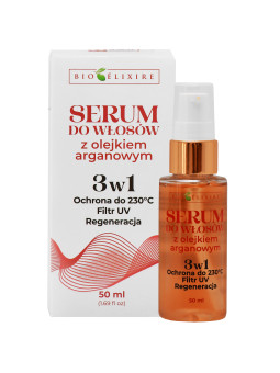 Bioelixire Olejek Arganowy serum do włosów zniszczonych 50 ml