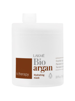 Lakme K.Therapy Bio Argan - nawilżająca maska do włosów z olejkiem arganowym, 1000ml