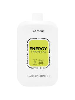 Kemon Energy Shampoo - energetyzujący szampon przeciw wypadaniu włosów, 1000ml